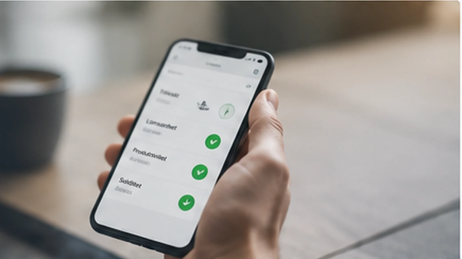 Företagsanalys i mobiltelefon